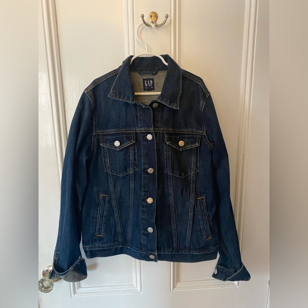 Gap Dark Wash Jean Jacket